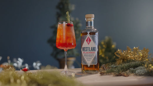 The Westland Cranberry Spritz - Herbal, Tangy, and Layered