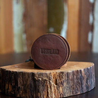 Westland x Hardmill Leather Coasters Set