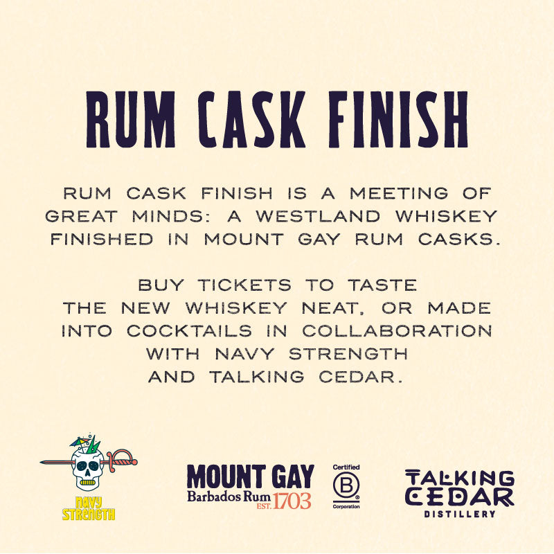 Rum Cask Finish Release Day