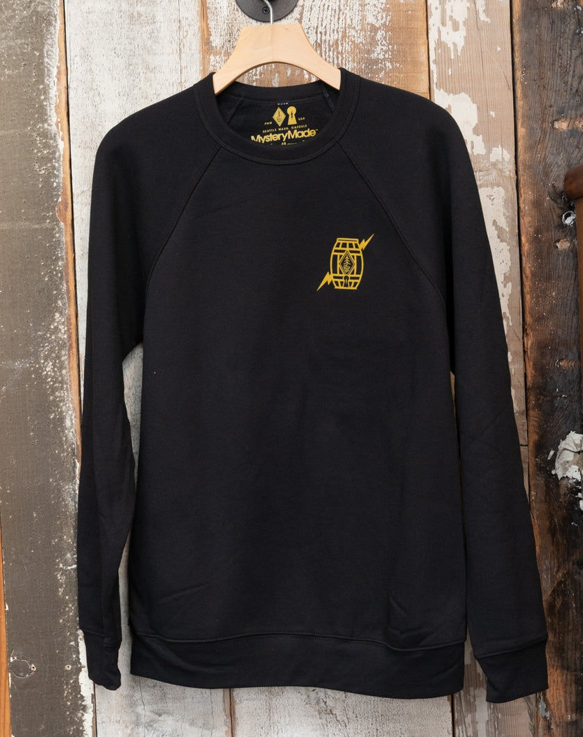 Westland X Mystery Made Crew Sweatshirt - Black