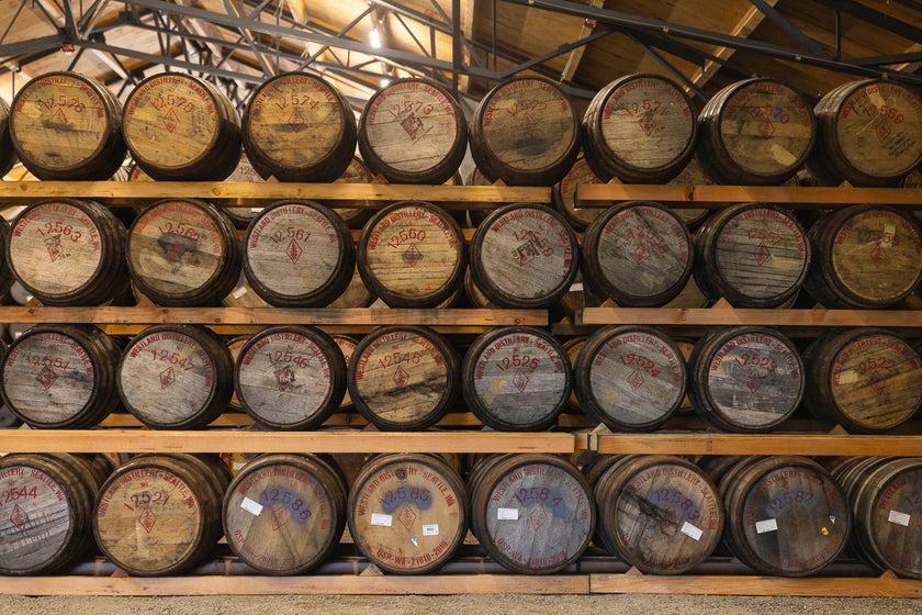 Retired Whiskey Barrel