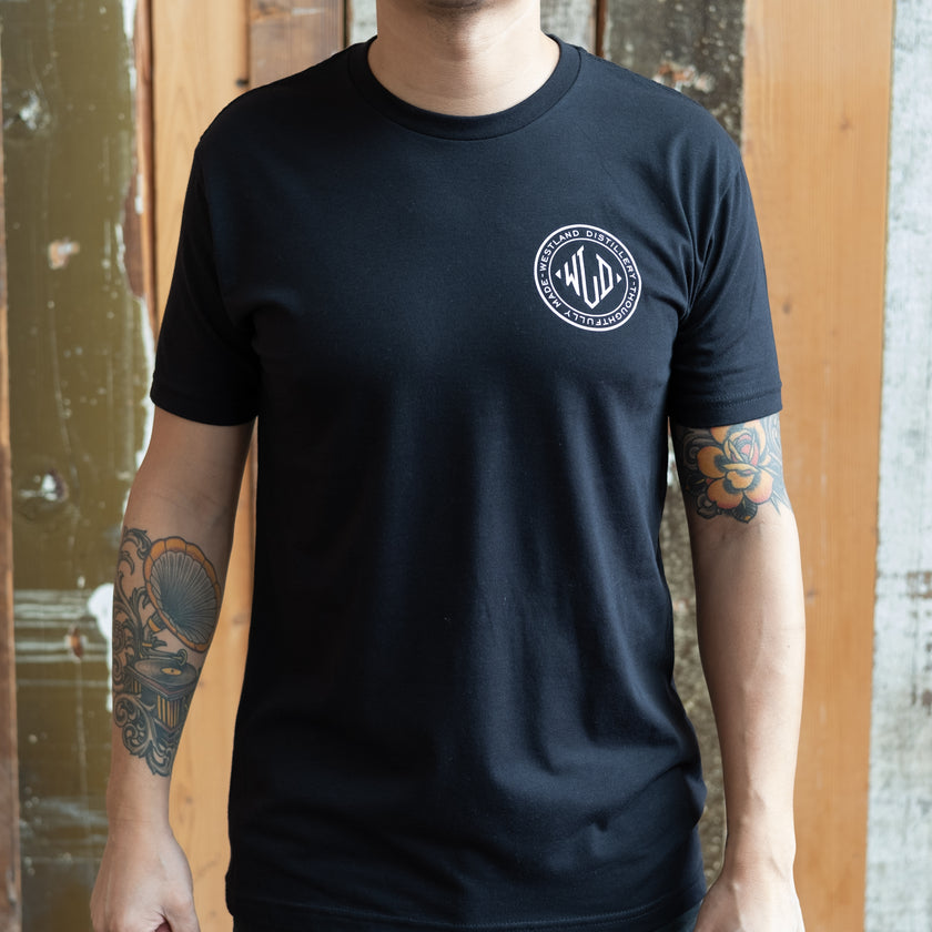 Black Westland Crew Shirt